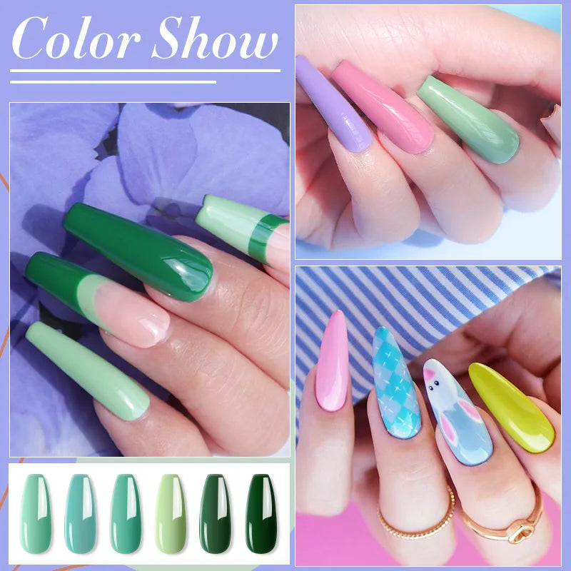 Poly Extension Gel Nail Set 8PCS 15ML Fast Builder Extension Gel Varnish for Manicure Salon 3D Art DIY Nail Extension Thickening Blushimmer