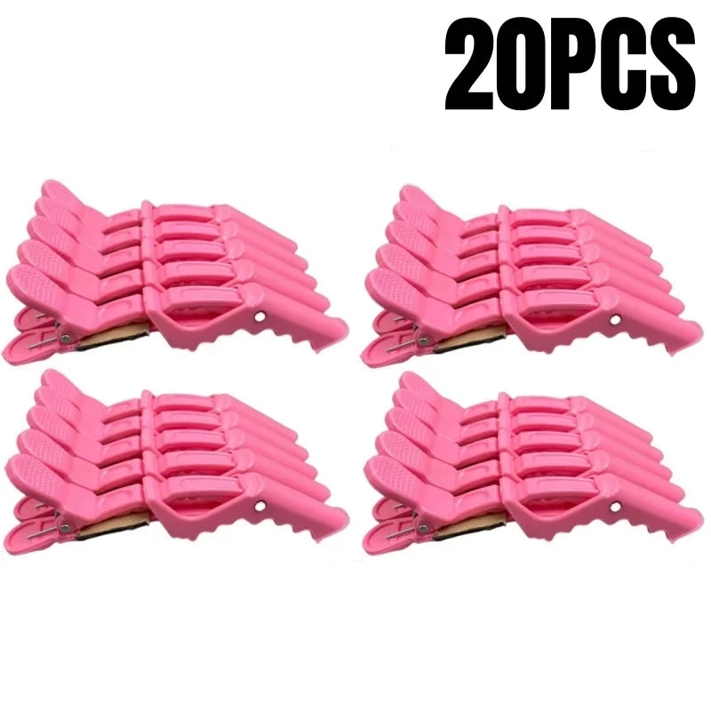 5-30Pcs Alligator Hair Clips Hairdressing Clamps Plastic Hair Claw Professional Barber Salon Styling Hairpins Hair Accessories