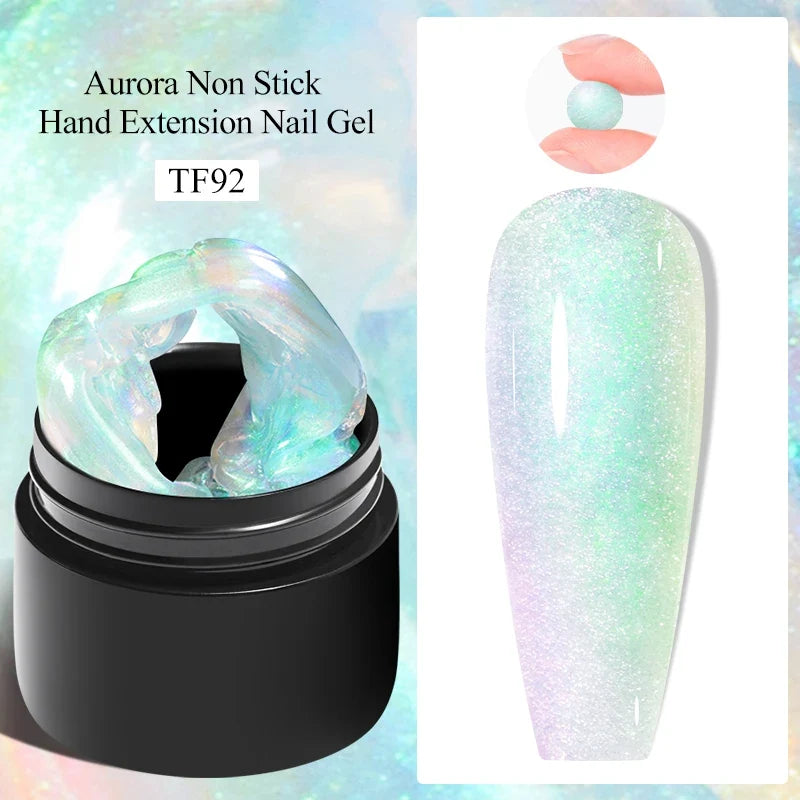 Milky White Nail Extension Gel Clear Nude Building UV Gel For Nails Finger Extensions Form Tips French Nails Manicure Nail Art Blushimmer