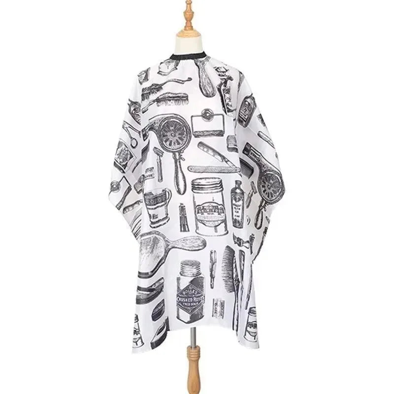 Professional Hair Cutting Apron Salon Barber Cape Hair Cutting Waterproof Cloth Hair Cutting Apron Barber Accessories Emzius