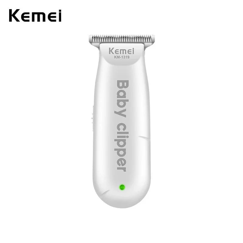 Kemei 1319 Portable Mini Kids Hair Cutting Machine Electric Baby Hair Trimmer Low Noise Hair Clipper Rechargeable Shaver Mute Noventix