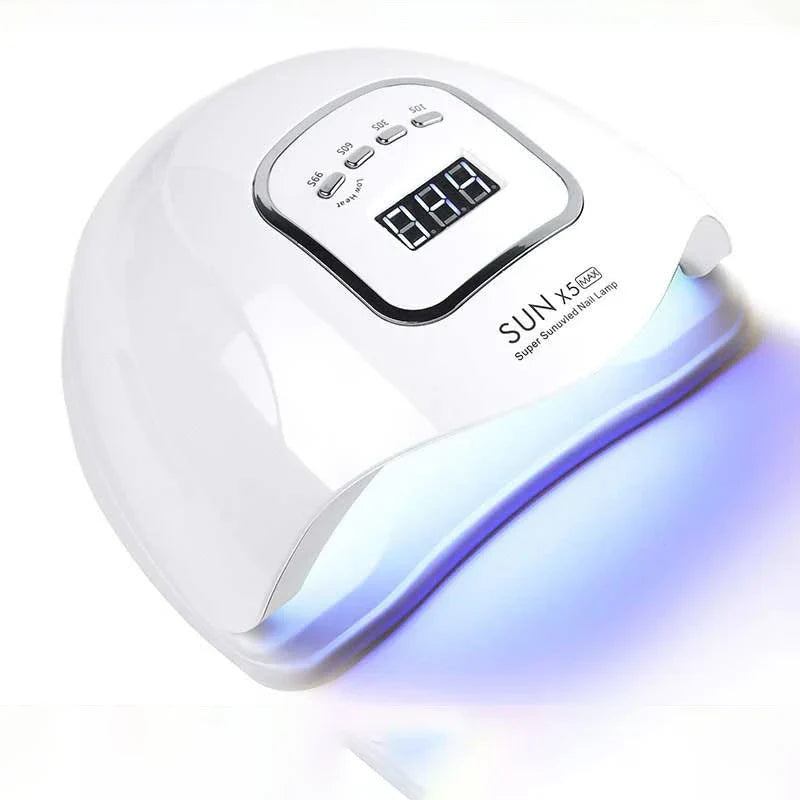 SUNX5Max 150W UV LED Nail Lamp For Fast Drying Gel Nail Phototherapy Machine 45 LEDs Manicure Salon Tool Equipment Blushimmer