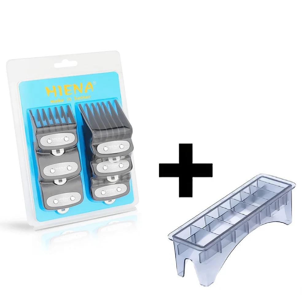 New Version Clipper Guards Set Compatible with Most Wahl Clippers with Holder Clipper Professional Hair Clipper Combs Guides Noventix