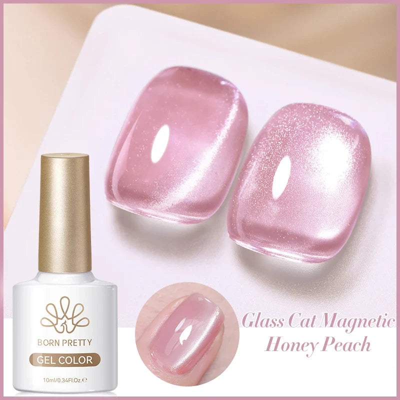 BORN PRETTY 117 Colors Cat Magnetic Gel Nail Polish 10ml Full Coverage Varnish Semi Permanent Super Gorgeous Nails Manicure Blushimmer