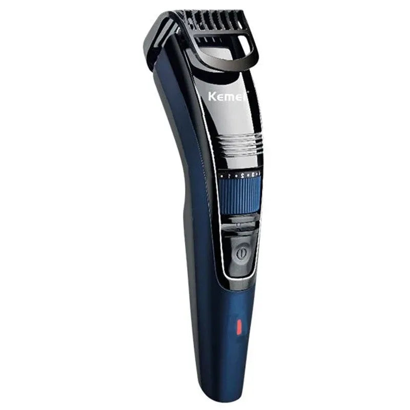 Kemei 632 0.5-10mm Adjustable Beard Hair Trimmer for Men Face Hair Cutting Machine Rechargeable Mustache Stubble Hair Clipper Noventix
