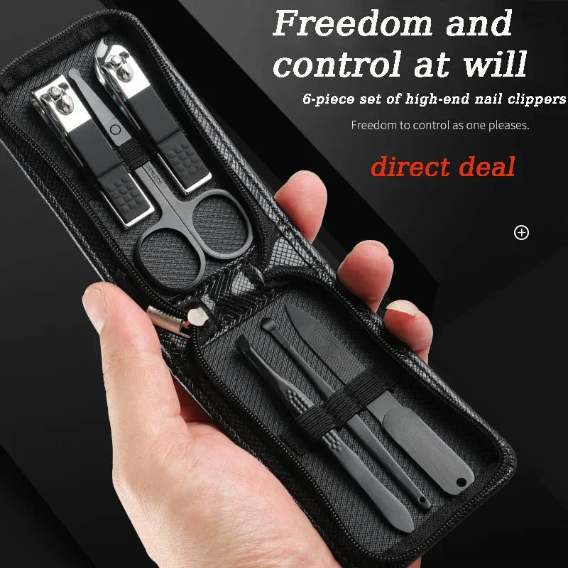 Special Nail Clippers Manicure Beauty Tools 6 Piece Portable Household Nail Scissors Set Household High End Mens And Womens WTN Essentials