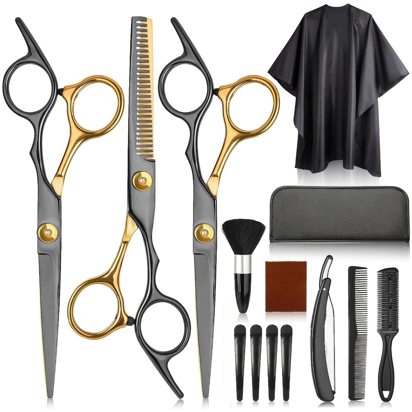Stainless Steel Hair Cutting Scissors Set For Home Barbershop S And B Enterprise