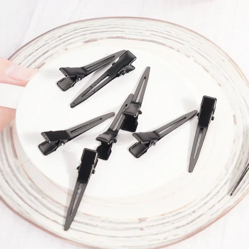 10PCS Black Duckbill Hair Clips Nonslip Alligator Hair Clips Barber Salon Styling Dying Hair Accessories Game On Interactive LLC (OnlyTenBucks.com)