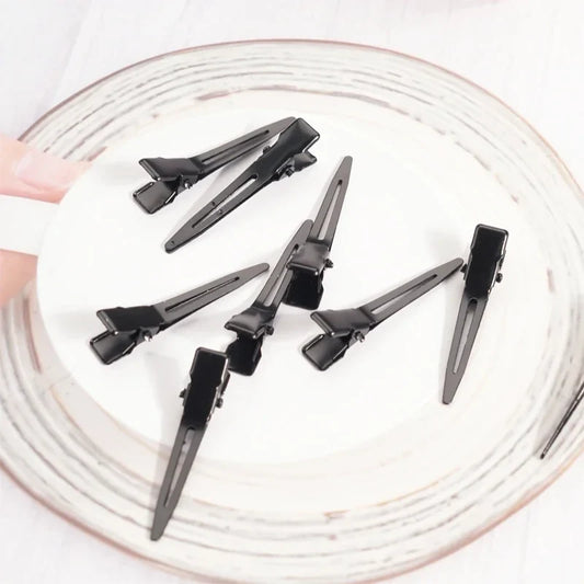 10PCS Black Duckbill Hair Clips Nonslip Alligator Hair Clips Barber Salon Styling Dying Hair Accessories Game On Interactive LLC (OnlyTenBucks.com)