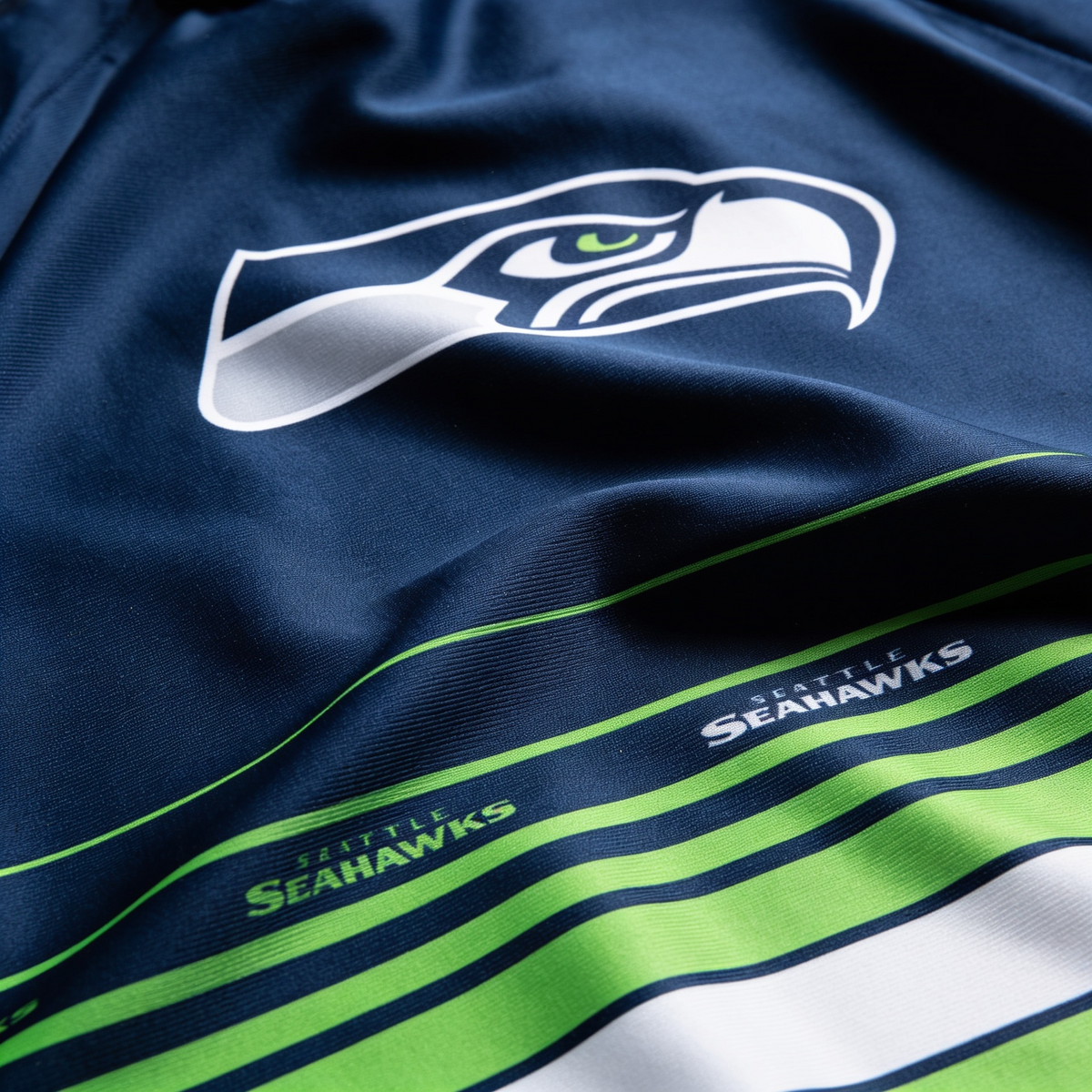 Seattle Seahawks Barber Cape myteamcape