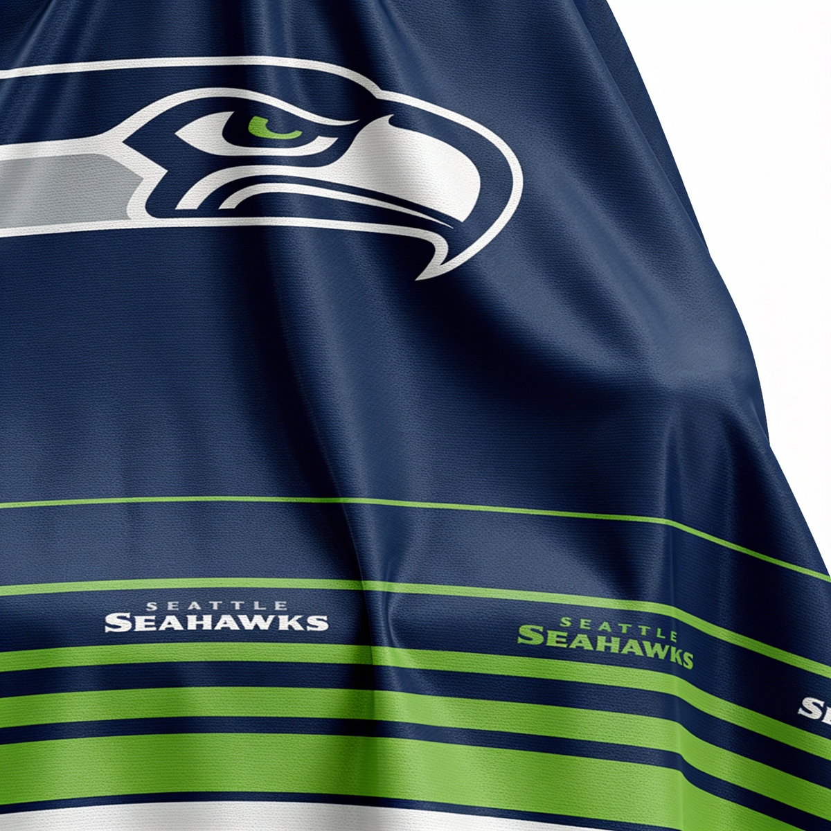 Seattle Seahawks Barber Cape myteamcape