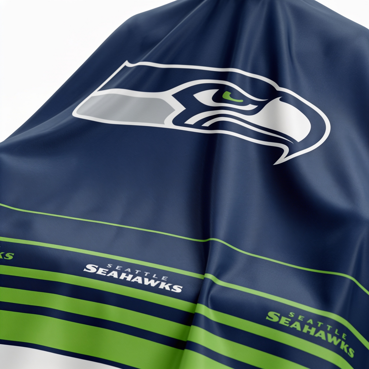 Seattle Seahawks Barber Cape myteamcape