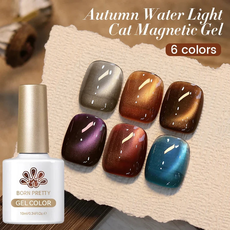 BORN PRETTY 117 Colors Cat Magnetic Gel Nail Polish 10ml Full Coverage Varnish Semi Permanent Super Gorgeous Nails Manicure Blushimmer