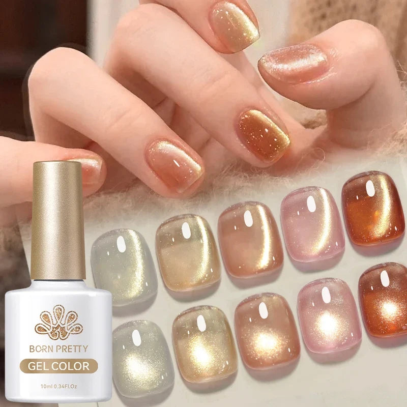 BORN PRETTY 117 Colors Cat Magnetic Gel Nail Polish 10ml Full Coverage Varnish Semi Permanent Super Gorgeous Nails Manicure Blushimmer