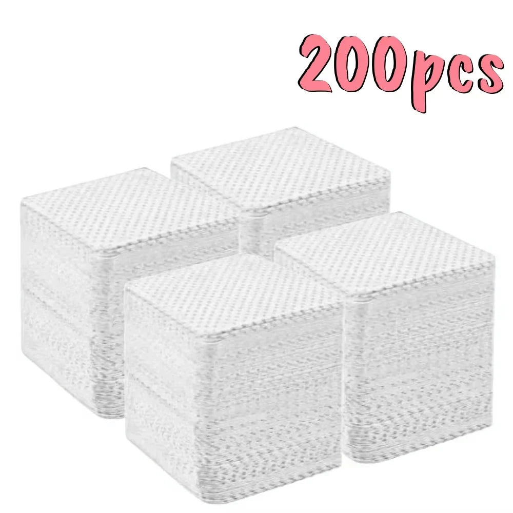 20/600pcs Lint-Free Nail Wipes Gel Cleansing Tissues Aluminum-Free Nail Polish Remover Pads for NaiArt Beauty Cleaning Care Tool Blushimmer