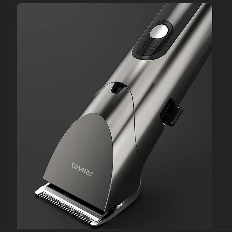Electric Hair Clipper Variable Speed Barber Trimmer Grey Shopwithnoble.com