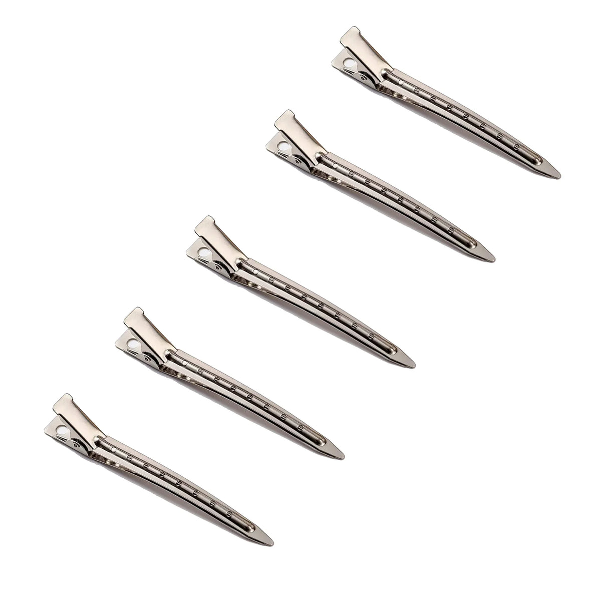 Hair Salon Hair Clips Metal Duckbill Crocodile Curling Hair Styling Clips Barber Shop Hair Positioning Clips Women Hair Clips Game On Interactive LLC (OnlyTenBucks.com)