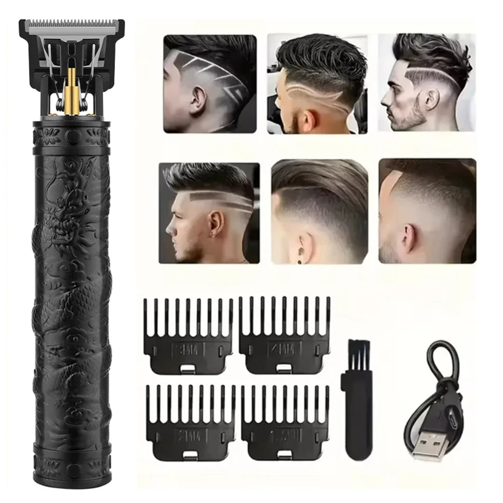 Hair Trimmer New Professional Cutting Machine Electric Shaver Hair Trimmers With LCD Display Men's Hair Clipper Noventix
