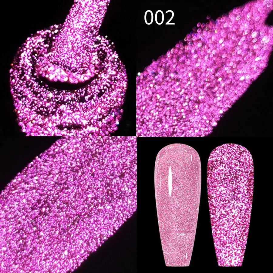 XEIJAYI Pink Cat Eye Gel Nail Polish Ceramic Magnetic Gel UV Semi-permanent Enamels Varnish Nail Supplies For Professionals Gel Blushimmer