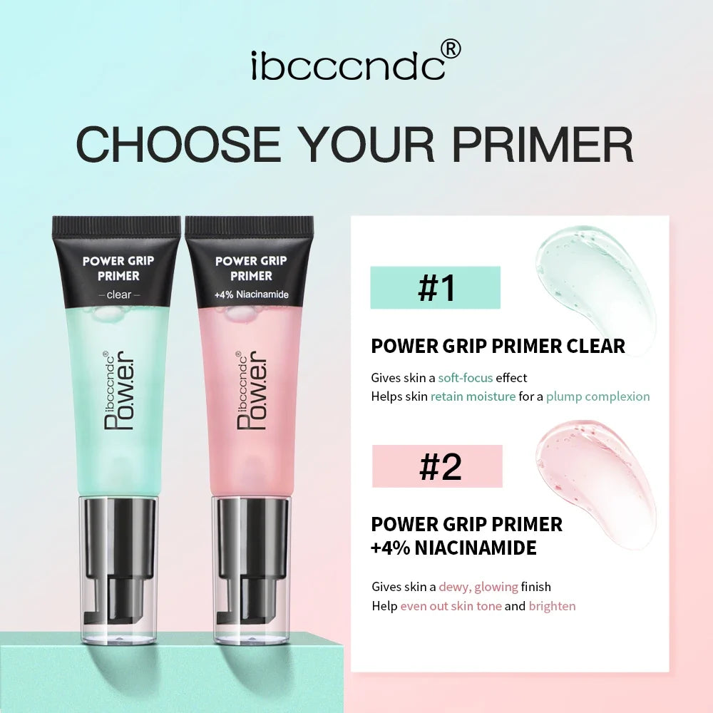 24ml Power Grip Primer Gel Based Hydrating Face Primer For Smoothing Skin Gripping Makeup Invisible Pore Colorless Primes Blushimmer