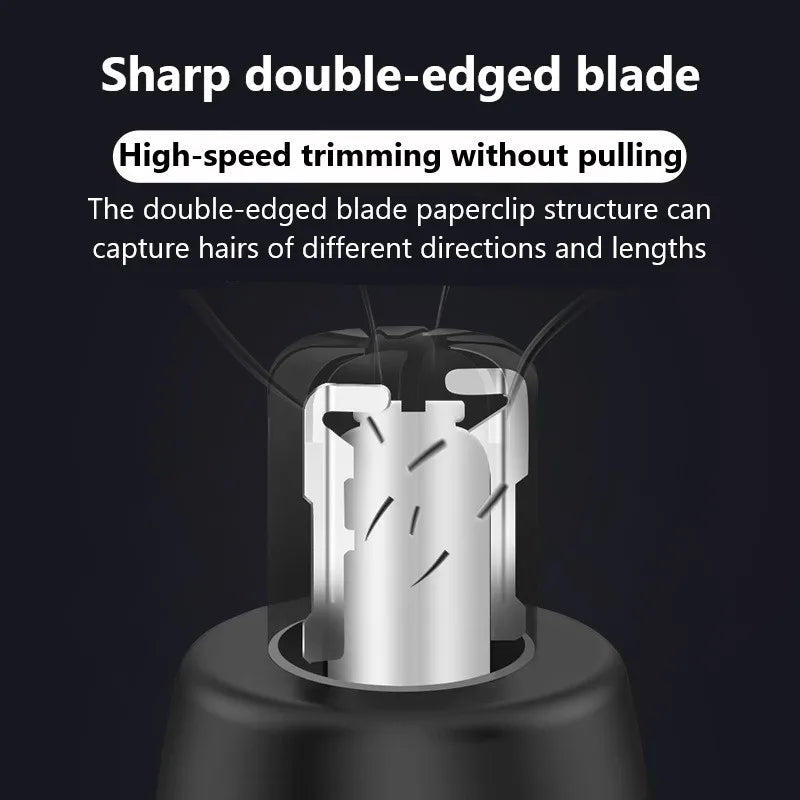 Kemei Nose Hair Trimmer Nasal Wool Implement Nose Hair Cut Washed Trimmer Clipper And Hair Razor Epilator Remover Nose Hair Noventix
