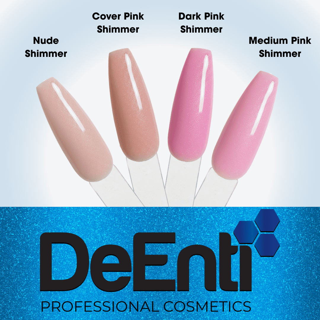 Dark Pink Shimmer Acrylic Powder – 4 oz Lunali Nail Supply