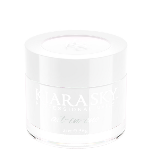 Kiara Sky All-in-One - 5001 Snow Bunny 2oz(Dip/Acrylic) Queen Nails & Beauty Supplies