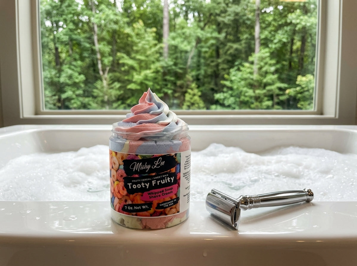 Tooty Fruity Whipped Soap and Shave Cream Mishy Lee Boutique