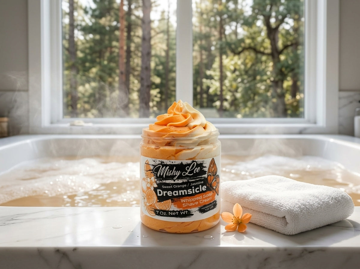 Dreamsicle Whipped Soap and Shave Cream Mishy Lee Boutique