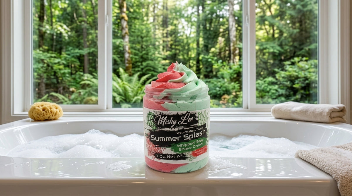 Summer Splash Whipped Soap and Shave Cream Mishy Lee Boutique
