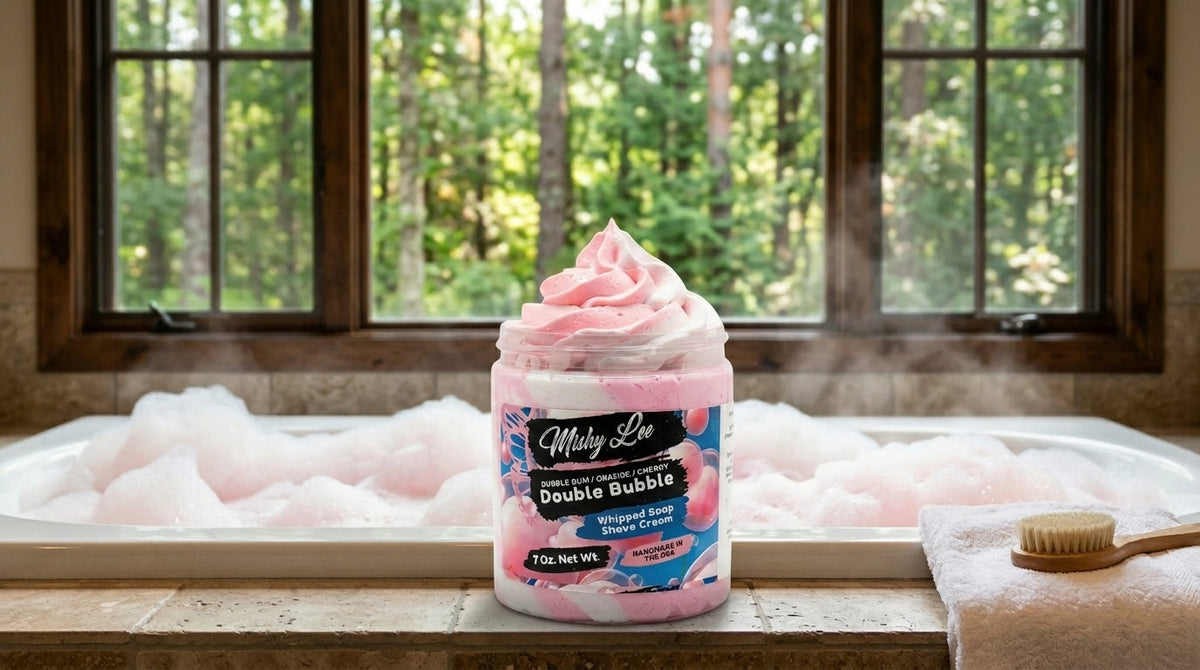 Double Bubble Whipped Soap and Shave Cream Mishy Lee Boutique