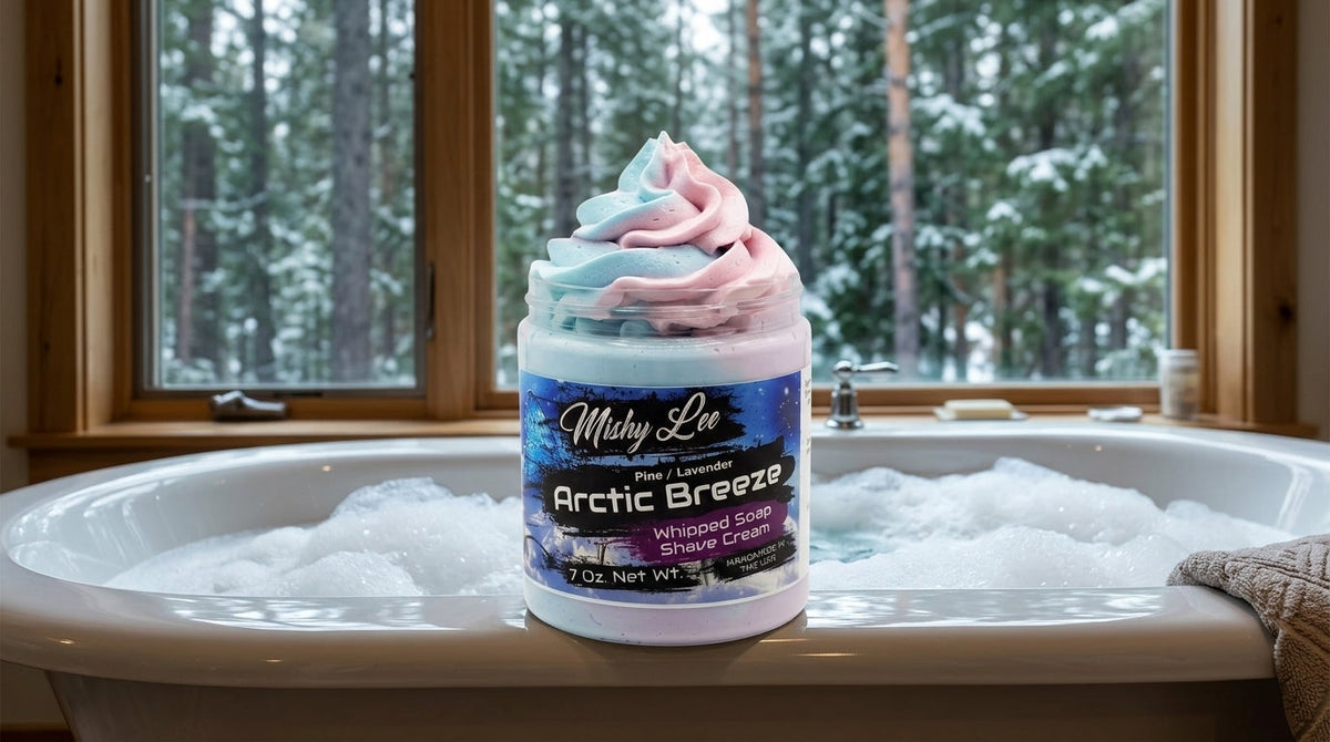Arctic Breeze Whipped Soap and Shave Cream Mishy Lee Boutique