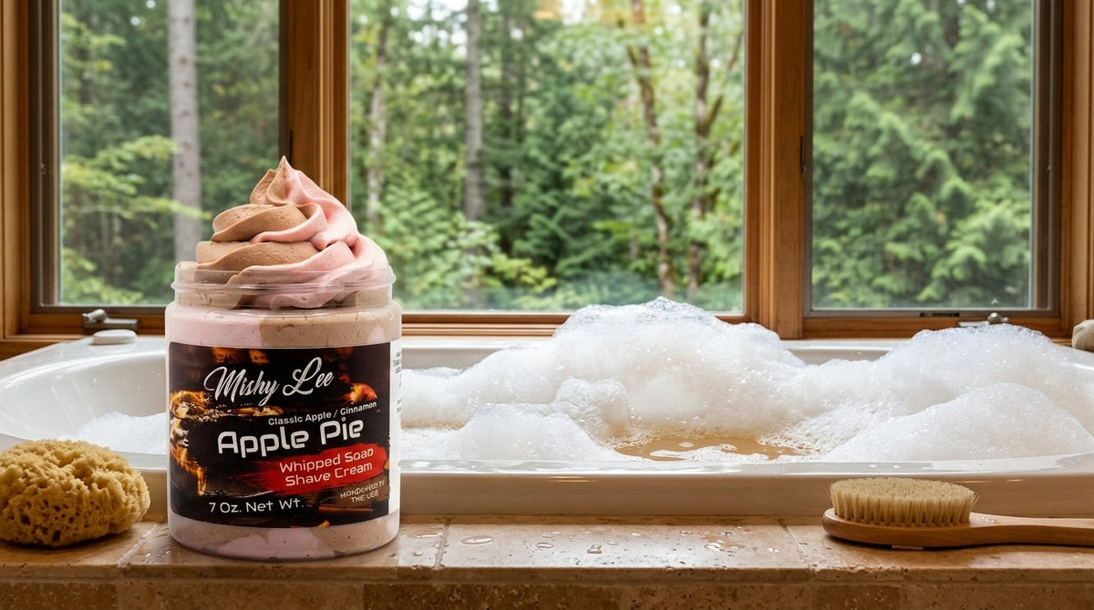 Apple Pie Whipped Soap and Shave Cream Mishy Lee Boutique