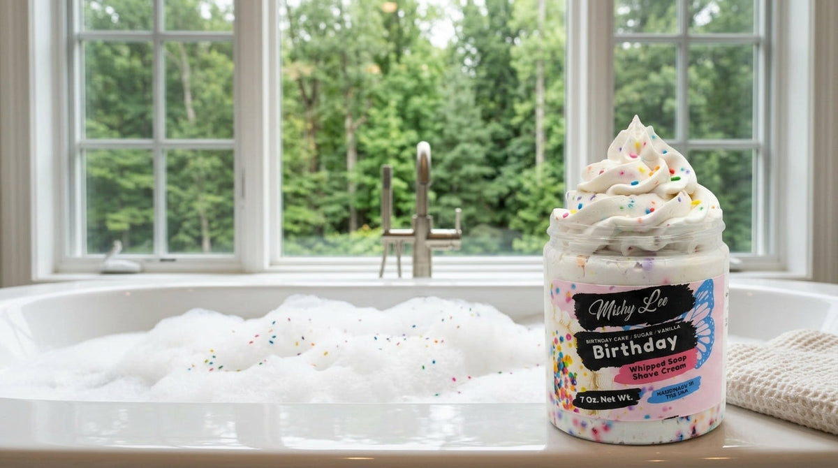 Birthday Whipped Soap and Shave Cream Mishy Lee Boutique