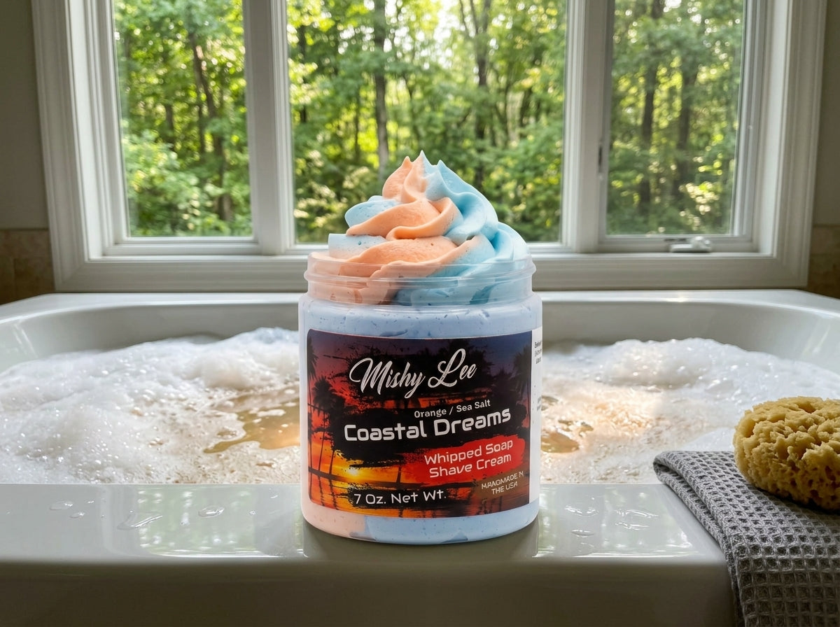 Coastal Dreams Whipped Soap and Shave Cream Mishy Lee Boutique