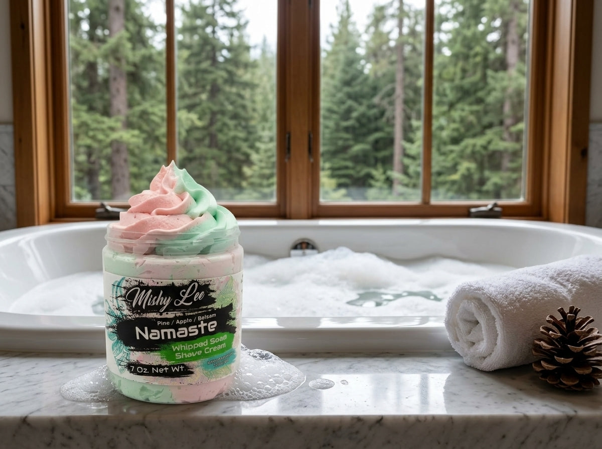 Namaste Whipped Soap and Shave Cream Mishy Lee Boutique