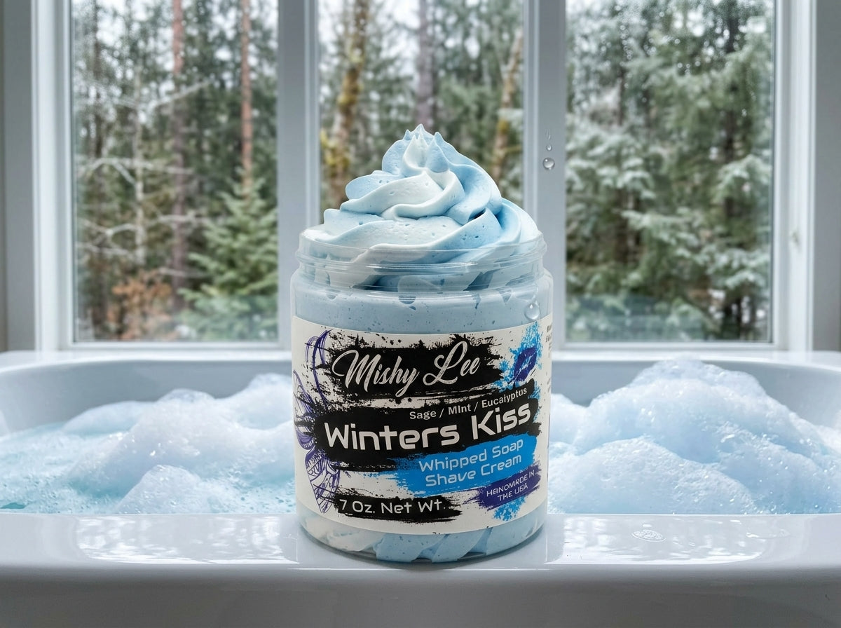 Winters Kiss Whipped Soap and Shave Cream Mishy Lee Boutique