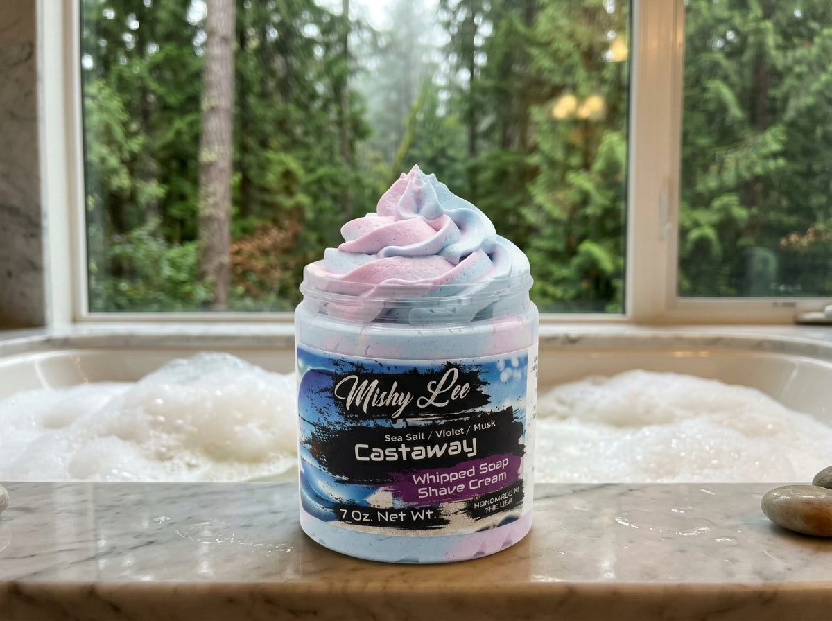 Castaway Whipped Soap and Shave Cream Mishy Lee Boutique