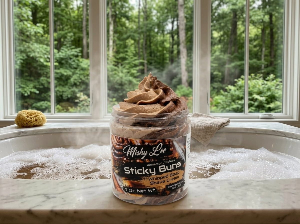 Sticky Buns Whipped Soap and Shave Cream Mishy Lee Boutique