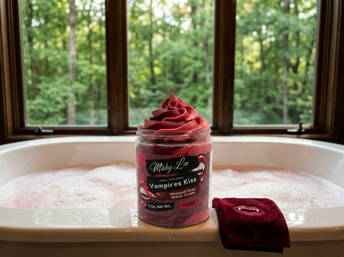 Vampires Kiss Whipped Soap and Shave Cream Mishy Lee Boutique