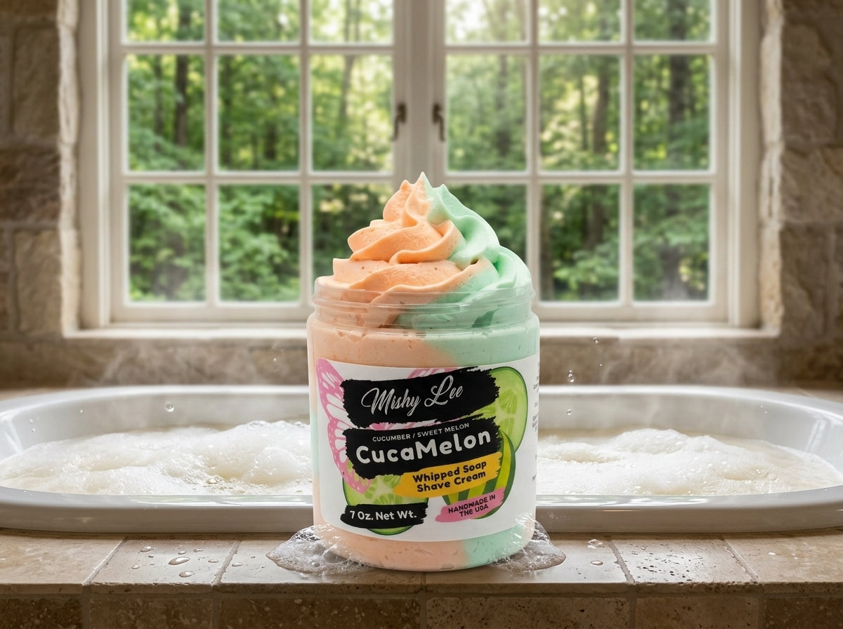 CucaMelon Whipped Soap and Shave Cream Mishy Lee Boutique