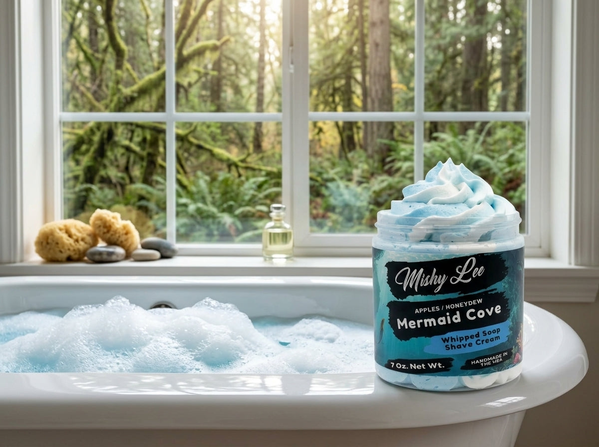 Mermaid Cove Whipped Soap and Shave Cream Mishy Lee Boutique