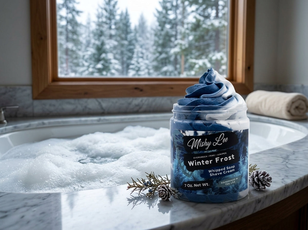 Winter Frost Whipped Soap and Shave Cream Mishy Lee Boutique