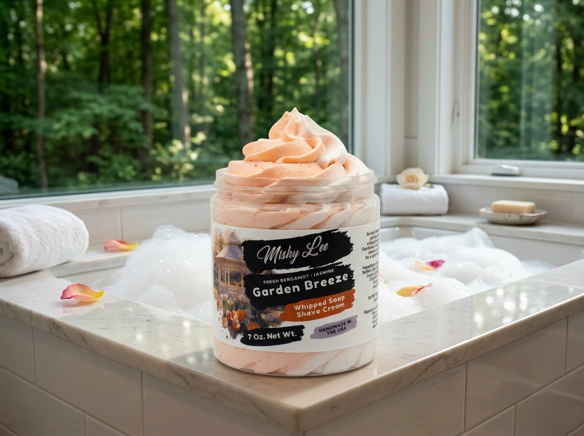 Garden Breeze Whipped Soap and Shave Cream Mishy Lee Boutique