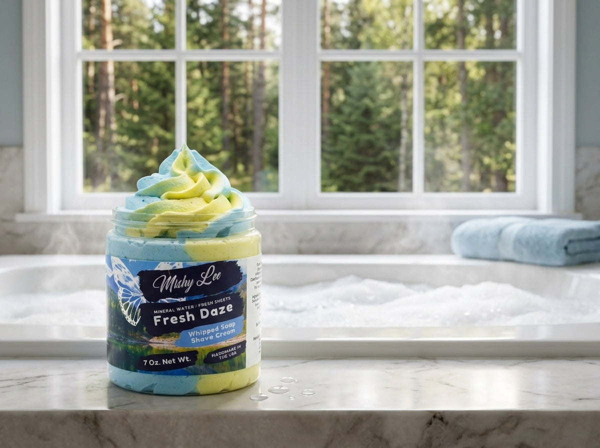Fresh Daze Whipped Soap and Shave Cream Mishy Lee Boutique