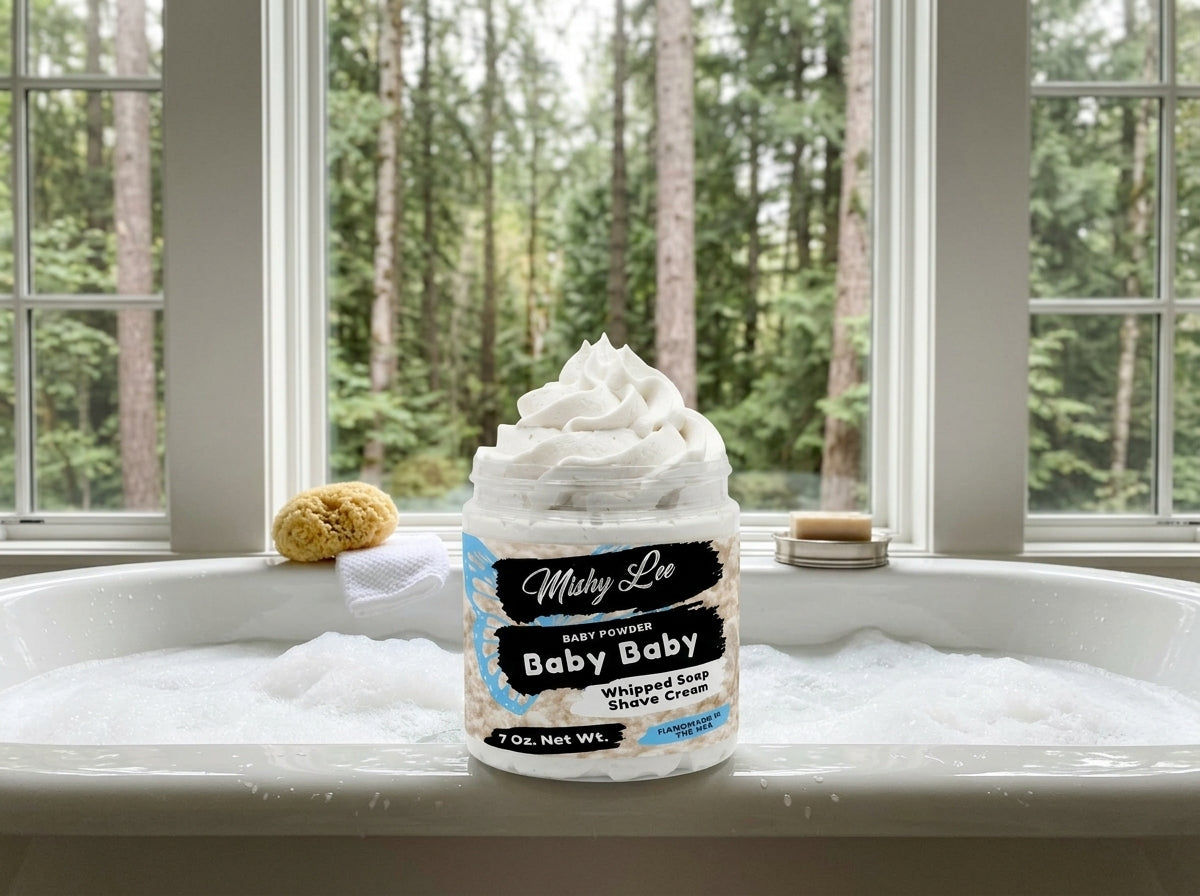 Baby Baby Whipped Soap and Shave Cream Mishy Lee Boutique