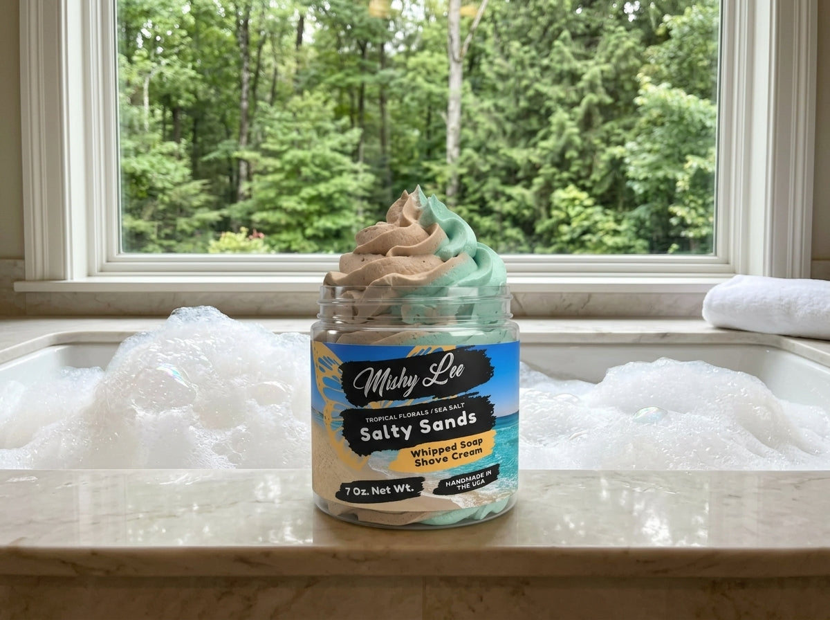Salty Sands Whipped Soap and Shave Cream Mishy Lee Boutique