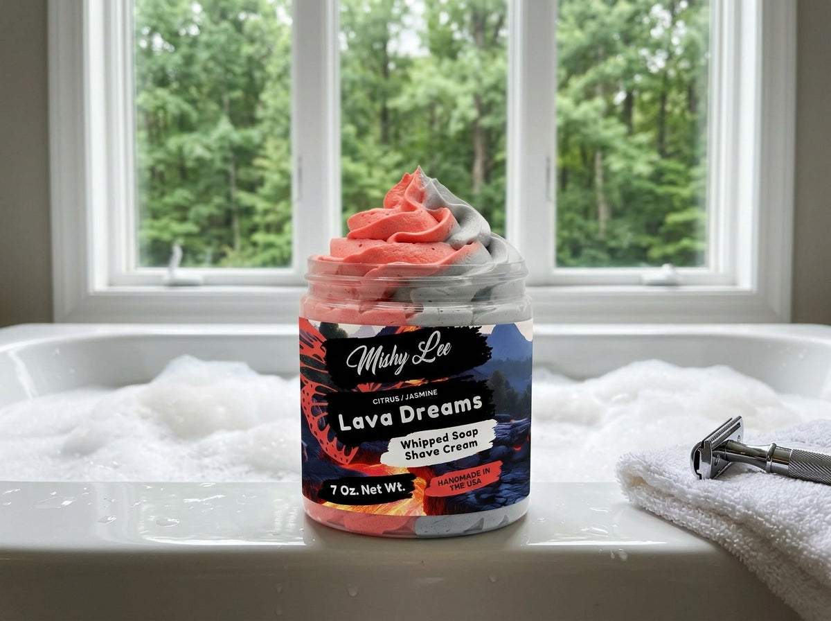 Lava Dreams Whipped Soap and Shave Cream Mishy Lee Boutique