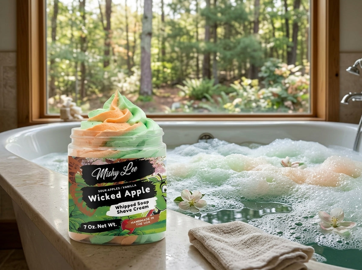 Wicked Apple Whipped Soap and Shave Cream Mishy Lee Boutique