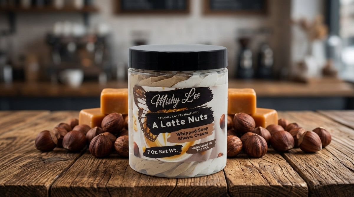 A Latte Nuts Whipped Soap and Shave Cream Mishy Lee Boutique